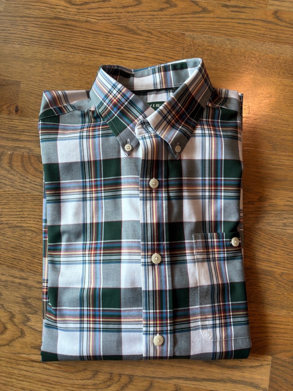 Orvis button down long sleeve shirt